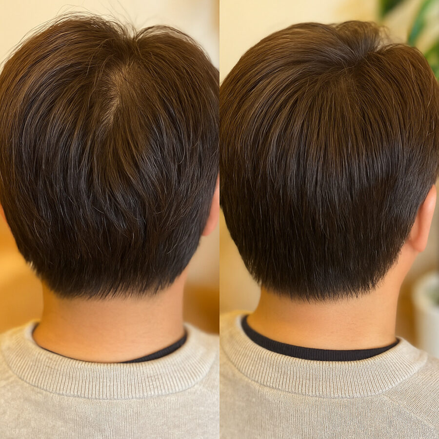 つむじBeforeAfter